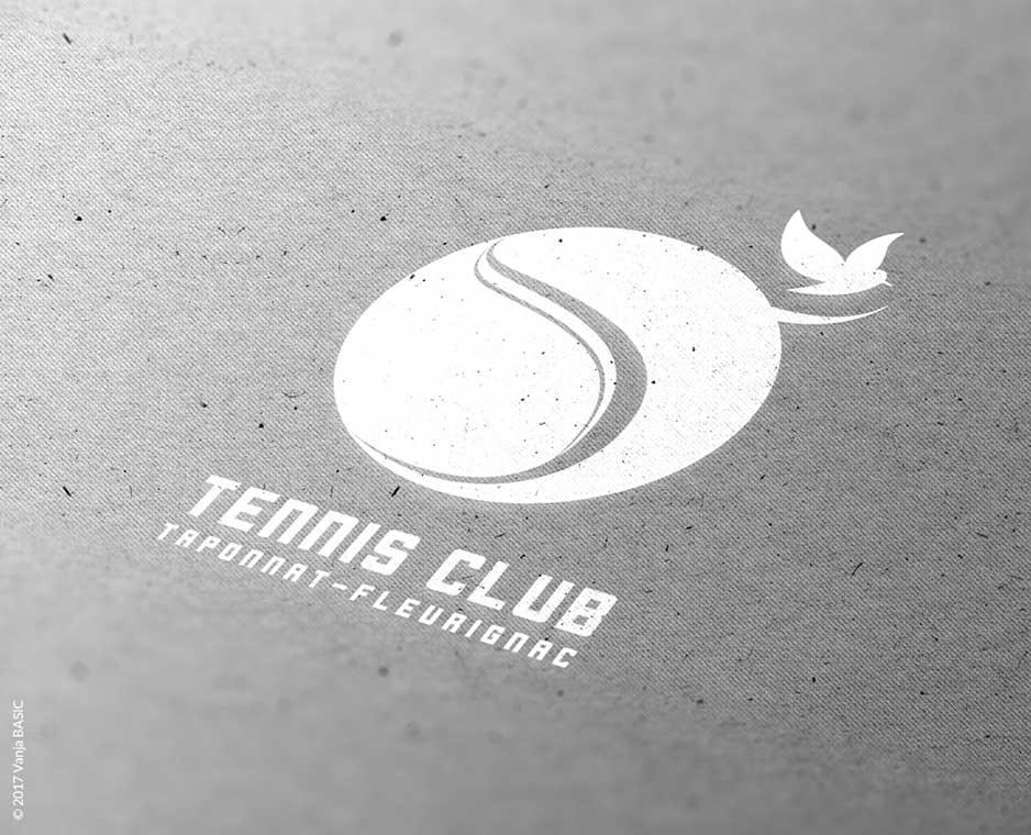 Logo pour le Tennis Club Taponnat-Fleurignac